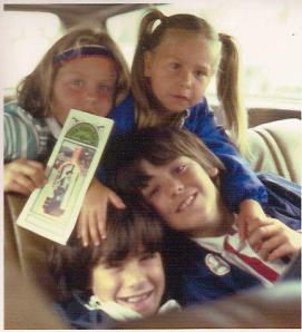 Me and the sibs in the '70s